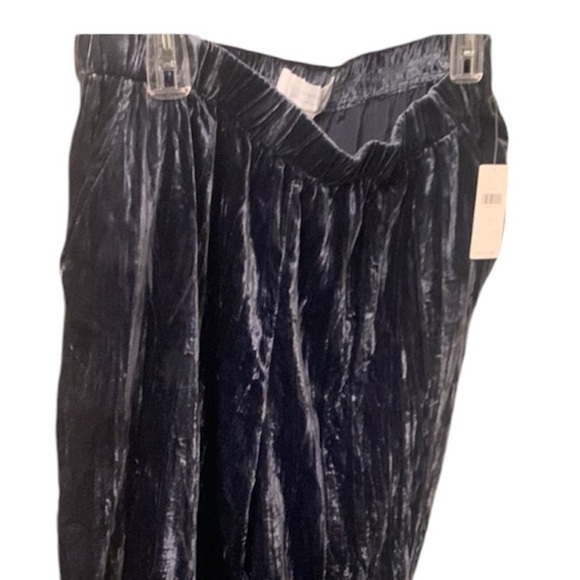 Anthropologie Textured Velvet Jogger Pants Lg - Picture 9 of 12